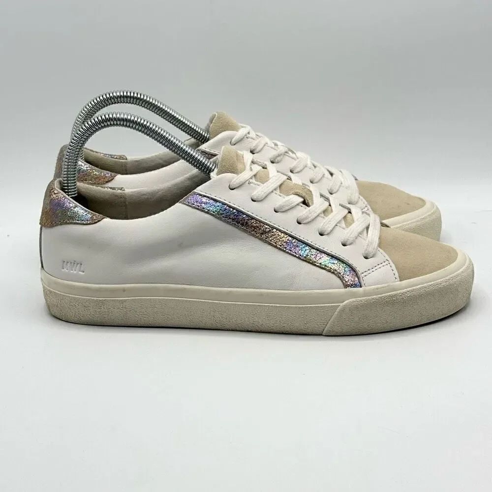 Madewell Sidewalk Sneakers in Iridescent Sand Multi - Women’s US 8.5M